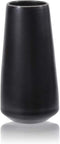 Ceramic Flower Vase for Home Décor Office Decoration, 6 Inch, Matte Black