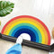 Door Mat Rainbow Pet Durable Welcome Mat Non-Slip Floor Front Doormat Resist Dirt Rug for Indoor Outdoor Easy to Clean (Rainbow 1, 40*80cm)