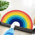 Door Mat Rainbow Pet Durable Welcome Mat Non-Slip Floor Front Doormat Resist Dirt Rug for Indoor Outdoor Easy to Clean (Rainbow 1, 40*80cm)