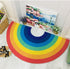 Door Mat Rainbow Pet Durable Welcome Mat Non-Slip Floor Front Doormat Resist Dirt Rug for Indoor Outdoor Easy to Clean (Rainbow 1, 40*80cm)