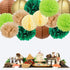 Woodland Baby Shower Decorations Jungle Safari Baby Shower Decorations Gender Neutral Baby Shower Decor Wild Safari Birthday Decorations Wild Safari Party Supplies Jungle Animal Party Supplies