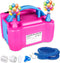 BEEYEO Electric Balloon Pump Party Decoration Set with 20 PCS Balloon Clips, 2 Rolls Balloon Arch Tape Strip, 2 Rolls of Dot Glue Stickers for Wedding Birthday Baby Shower Decorations