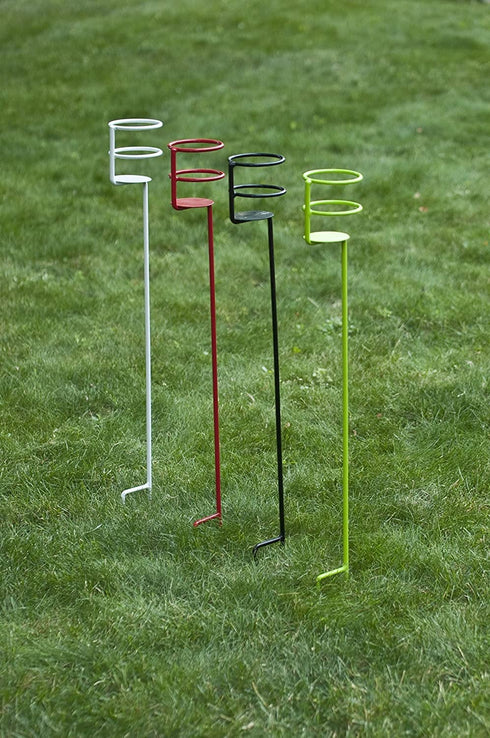 Decko Heavy 30251 Duty Outdoor Beverage/Drink Holder Stakes, 4 Count (Pack of 1)