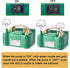 LAttLiv Balloon Pump, 110V 600W Electric Balloon Pump, Electric Balloon Inflator, Balloon Pump Electric, Portable Balloon Inflator, Dual Nozzle Balloon Air Pump, Air Pump for Balloon Garland