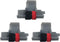 IR-40T Ink Roller, Black and Red Compatible with Canon P23-DH V Calculator, Casio HR-100TM, HR-150TM (3 Pack)