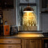 Pendant Light Metal Vintage Industrial Hanging Ceiling, MgLoyht, for Farmhouse Kitchen Island Restaurant Dining Room,Black
