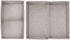 mDesign Soft Fabric Dresser Drawer and Closet Storage Organizer Set for Child/Kids Room, Nursery, Playroom, Bedroom - Rectangular Organizer Bins with Textured Print - Set of 4 - Linen/Tan