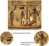 QCWN Egyptian Tapestry Wall Hanging Egyptian Ancient Religion Historical Tapestry Backdrop Cloth Egypt Egyptian Character for Home Dorm Living Room Decor. Multi 78x59Inc