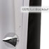 Melodieux Thermal Insulated Blackout Curtain Liner for 63 Inch Length Curtains, Off White/Black, 50 by 58 Inch, 1 Panel, Rings Included