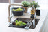 Sanni Shoo drip.line | Drip Tray/Rack, Practical, Multifunctional Kitchen Rack for Storing dishcloths and Brushes hygienically, drip Drying Bottles, extendable, Heat-Resistant (Ocean, Pure)