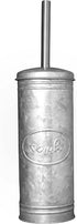Autumn Alley Rustic Toilet Brush and Holder Set for Farmhouse Bathroom - Galvanized Toilet Bowl Brush with Holder Adds Farmhouse Style to Your Rustic Bathroom Decor- Galvanized Bathroom Accessories