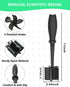 2Pack Meat Chopper, Heat Resistant Meat Masher for Hamburger Meat, Ground Beef Smasher, Nylon Hamburger Chopper Utensil, Meat Ground, Non Stick Mix Chopper Mix and Chop, Meat Masher Tool Gift