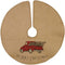 The Country House Christmas Red Truck Burlap Tree Skirt (36")