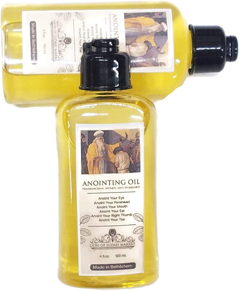 Anointing Oil with Frankincense Myrrh Spikenard Authentic Fragrance 120 Ml