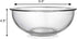 Bovado USA 4 Quart Glass Bowl for Storage, Mixing, Serving - Clear, Dishwasher, Freezer & Oven Safe Premium Quality Glass, Easy-Clean, 4 QT