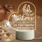 Birthday Gifts for Sister, Engraved Night Light for Sister, LED Night Lamp Gifts for Sister from Sister, Graduation Wedding Mother's Day Gifts for Sister (Heart)