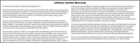 Symmons 353TB-24-BBZ Dia 24 in. Wall-Mounted Towel Bar in Brushed Bronze