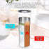 20oz Sublimation Skinny Tumbler Sets White Blank with Lids Straws for Heat Transfer Stainless Steel Double Wall Insulated Skinny Tumbler Vacuum DIY Gift Brush Shrink Film 2 Pack
