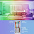 RedFringe 65.6ft LED Light Strips,Music Sync Color Changing RGB LED Strip Lights 44-Key Remote,Sensitive Built-in Mic,Bluetooth APP Controlled LED Lights for Bedroom,Kitchen,Bar in Door and Party