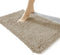Luxury Chenille Bathroom Rug,Extra Soft and Cozy, Non-Slip,Super Absorbent Water, Machine Wash Dry, Shaggy Chenille Bath Mats for Bathroom Bedroom,17x24 inches,Beige