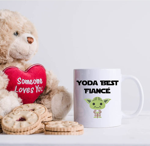 Fiance Mug, Best Fiance Mug, Valentine Mug For Him, Engagement Mug for Him, Funny Romantic Anniversary Men Cup, Newly Engaged Mug, Fiance Gifts For Valentines Day From Girlfriend, Future Husband Cup