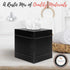 Autumn Alley Farmhouse Black Tissue Box Cover Industrial Chic Metal Tissue Box Holder Perfect Farmhouse Style Decor Corrosion and Rustproof Easy to Refill Versatile in Design