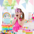 16 Pieces Foam Princess Tiaras and Crowns Making Your Own Tiaras with Crystal Diamond Sticker Princess King Crown for Kids