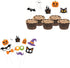 Serves 24 Complete Party Pack Cute Halloween Cats Monsters and Ghosts Includes Plates Cups Napkins Table Cover Balloons Picks Curtains Banner Halloween Party Decorations Halloween Party Supplies