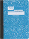 Mead Composition Notebook, Wide Ruled Paper, 9-3/4" x 7-1/2", 100 Sheets, Blue Marble (09918AY7)