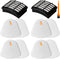 NV360 Vacuum Filters Replacement Parts for Shark Navigator Lift-Away Upright NV352, NV356E S2, ZU503AMZ, NV350, NV351, NV355, NV357, NV370, NV391, UV440, UV490, UV500, UV540, UV541, UV550, Replaces XFF350 XHF350, Holdclean 2 HEPA Filter 4 Foam