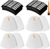 NV360 Vacuum Filters Replacement Parts for Shark Navigator Lift-Away Upright NV352, NV356E S2, ZU503AMZ, NV350, NV351, NV355, NV357, NV370, NV391, UV440, UV490, UV500, UV540, UV541, UV550, Replaces XFF350 XHF350, Holdclean 2 HEPA Filter 4 Foam