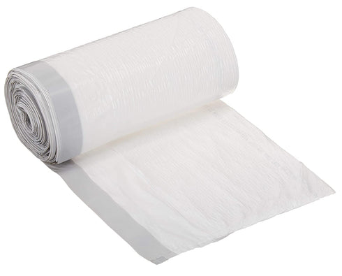 AmazonCommercial Embossed 13 Gallon Drawtape Trash Bags - 200 count