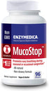 Enzymedica, MucoStop, Non-Drowsy Enzyme Support for Congestion Relief, 96 Capsules