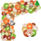 Woodland Animals Balloons Garland Decoration Kits 105 PCS Sprinkles Confetti Forest Friends Backdrop Cutouts Kids Birthday Party Balloons Arch Photo Props Favor Ideas Supplies
