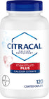 Citracal Maximum Plus, Highly Soluble, Easily Digested, 650 mg Calcium Citrate With 1000 IU Vitamin D3, Bone Health Supplement for Adults, Caplets, 120 Count