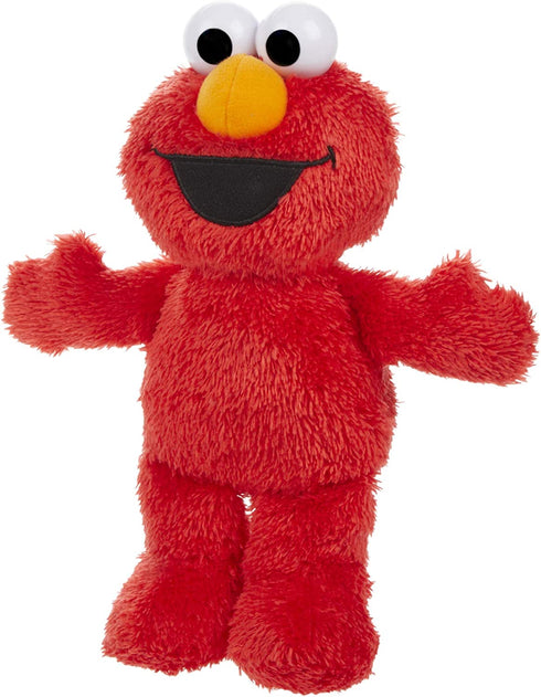 Sesame Street Little Laughs Tickle Me Elmo, Talking, Laughing 10-Inch Plush Toy for Toddlers, Kids 12 Months & Up , Red