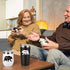 Gingprous Mama Bear, Papa Bear Set, Gifts for New Parents New Mom and New Dad Pregnancy Couples, Insulated Stainless Steel Wine Tumbler and Travel Tumbler with Lids(2 Pack, Black and White)