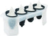 Tovolo Ice Pop, Flexible Silicone Freezer Molds Set of 4 Unique Penguins, Popsicle Makers With Reusable Sticks, Dishwasher-Safe & BPA-Free, White