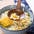 ORYOUGO 6 Pieces Handcrafted Wooden Ramen Soup Spoon with Long Handle Home Tableware Kitchen Utensils, 8.5in