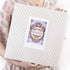 13x13 Photo Album Scrapbook Large Sticky Pages Self Adhesive 4x6 5x7 8x10 Fit Any Size of Photos Stamps Tickets with DIY Cut-Out Window Beige 30 Sheets-White