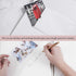 13x13 Photo Album Scrapbook Large Sticky Pages Self Adhesive 4x6 5x7 8x10 Fit Any Size of Photos Stamps Tickets with DIY Cut-Out Window Beige 30 Sheets-White
