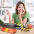 Vegetable Chopper - Time-and Labor-Saving Food Chopper - Pro Onion Chopper Vegetable Cutter and Dicers ?12 in 1 Multifunctional Veggie Chopper?Container for Salad Potato Carrot Garlic