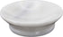 Creative Home Genuine Natural Marble Round Bar Soap Dish Soap Tray Holder Countertop Organizer, 5" Diam. x 1.5" H, Off-White