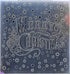 Kwan Crafts Merry Christmas Snowflake Star Plastic Embossing Folders for Card Making Scrapbooking and Other Paper Crafts, 15x15cm