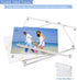 Acrylic Photo Frame 5x7 inches, Free Standing Desktop Double Sided Magnetic Picture Display, 10 + 10MM Thickness Clear Magnet Photo Frame with Microfiber Cloth, Gift Box Package