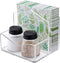 MaxGear Acrylic Napkin Holder, Upright Clear Napkin Holders, Standing Salt&Pepper Napkin Holder, Malfunction Salt Pepper Storage Holder and Napkin Caddy for Tabletop, Office, Restaurant 1 Pack