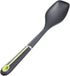 Amazon Basics 5-Piece Nylon Kitchen Cooking Utensil Set, Soft Grip Handle, Grey and Green