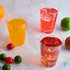 100 Pack 12oz Clear Plastic Cups, POPOPUL Disposable Cups Heavy Duty Plastic Cups Tumblers, Reusable Clear Hard Plastic Cups for Wedding, Halloween, Thanksgiving, Christmas Party