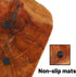 Wooden Cigar Ashtray Outdoor Indoor Cigar Ashtray And Great Gifts for Cigar Lovers, Smokers and Men Ash Tray Different Shapes and Random Delivery (2 Slots) (woods)