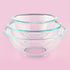 Pyrex Tempered Glass Mixing Bowls | 3 Piece Set | 1-Quart, 1.5-Quart, and 2.5 Quart Mixing Bowls for Kitchen, Baking, and Storage | Microwave, Freezer, and Dishwasher Safe | Proudly Made in the USA